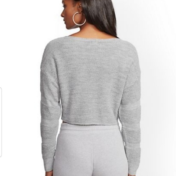 SALE! Scoopneck Crop Sweater - Picture 4 of 15